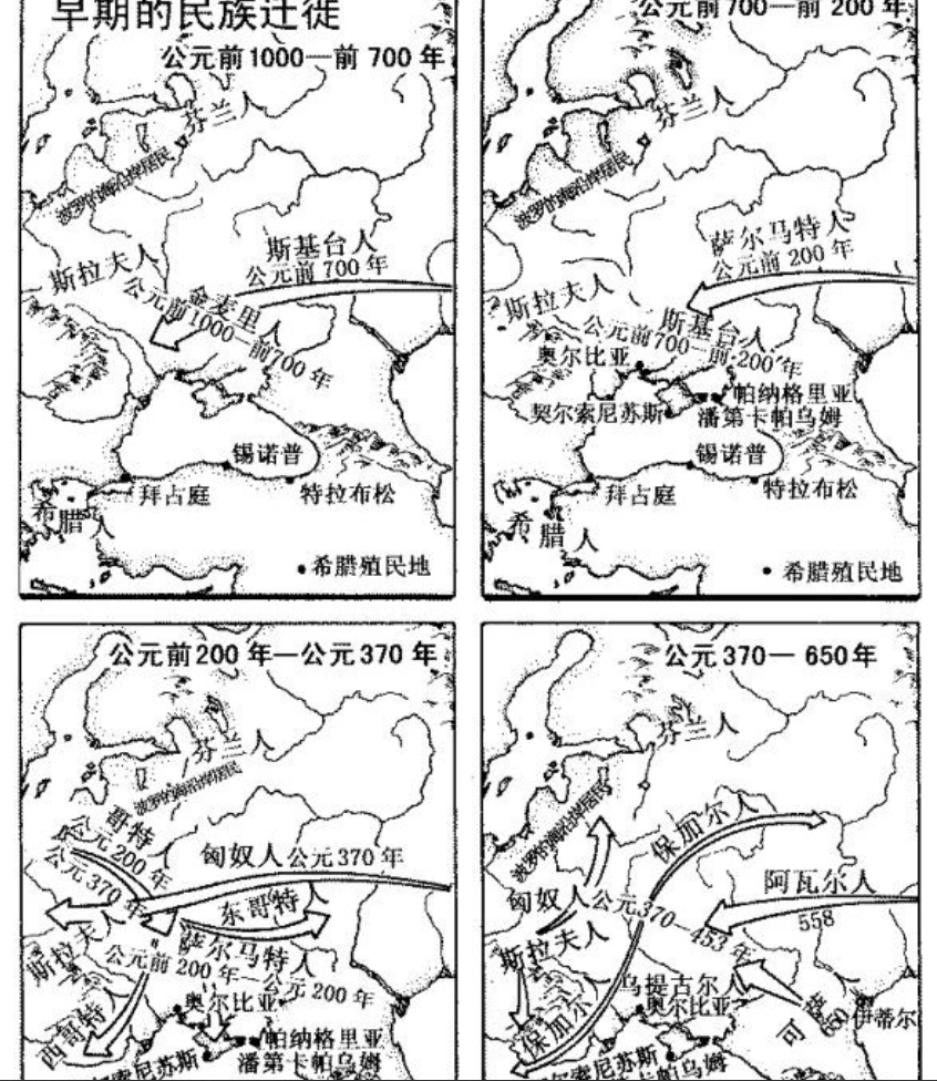 中华远古部落西迁,虽然成功占领亚欧大陆,但自身也受到极大影响