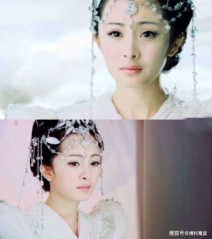 白衣飘飘,女星古装造型谁最养眼?