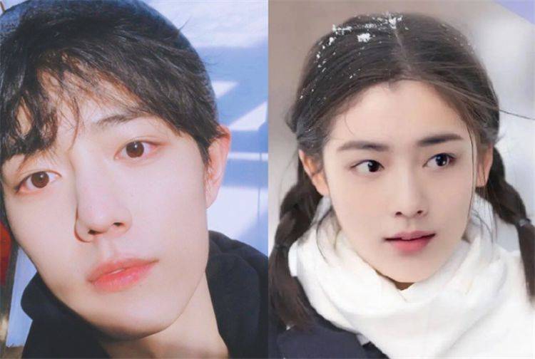 原创男星初恋颜vs女装颜肖战清纯王一博温柔李现像换脸