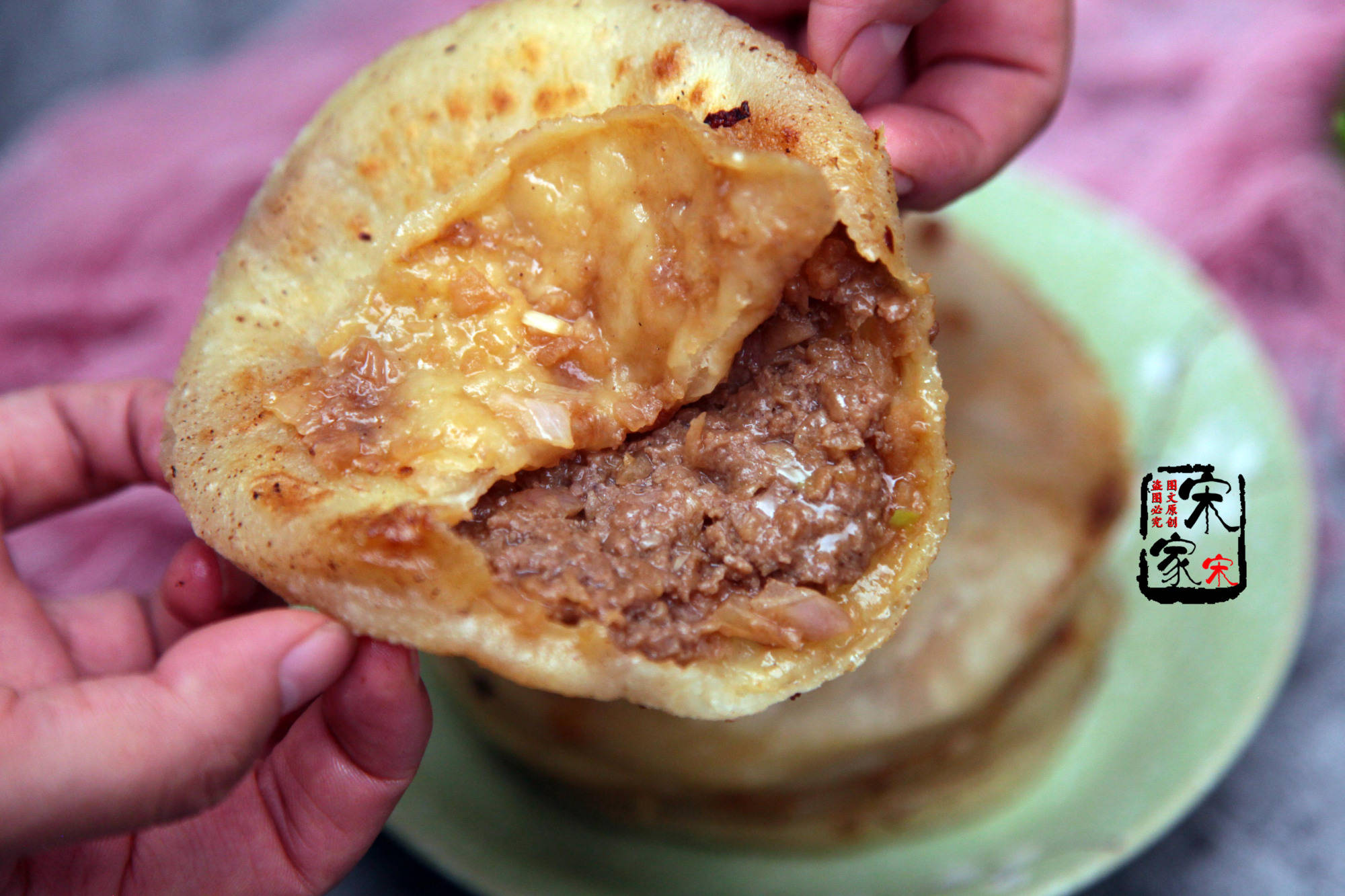 原创30岁妈妈的拿手肉饼又软又香半个小时就搞定网友贤惠