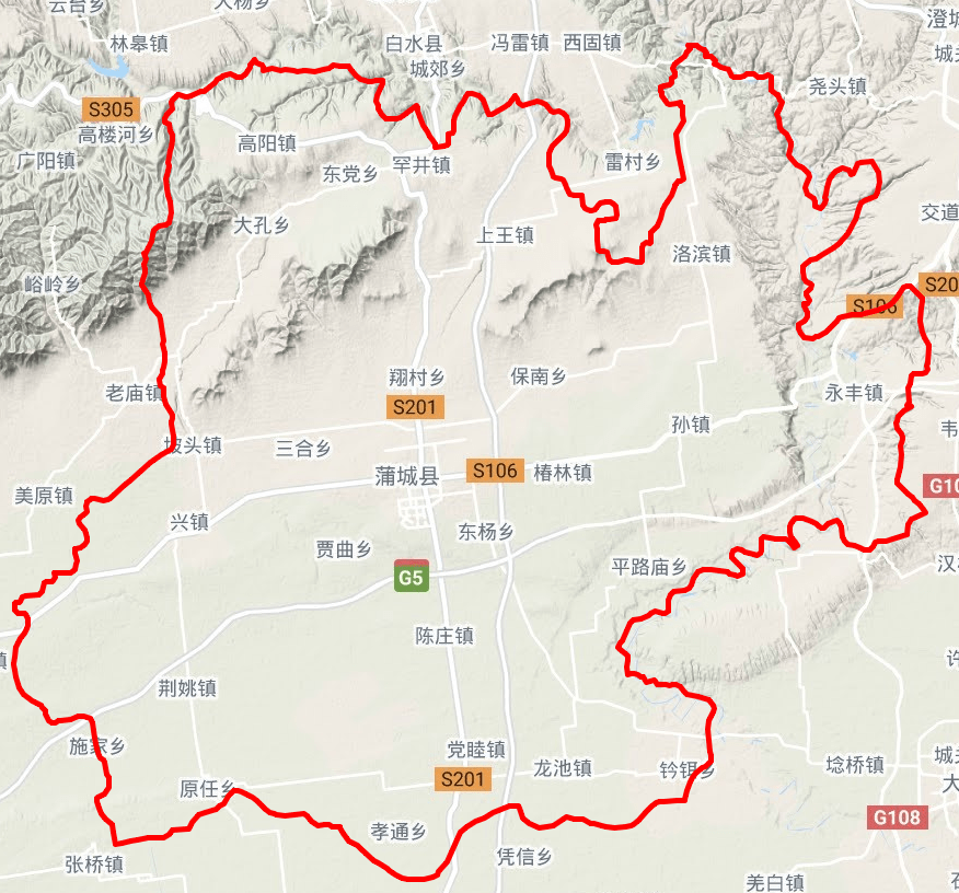 蒲城县人口有多少_蒲城县地图