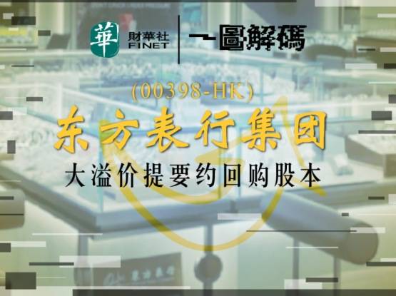提要|一图解码：东方表行集团大溢价提要约回购股本