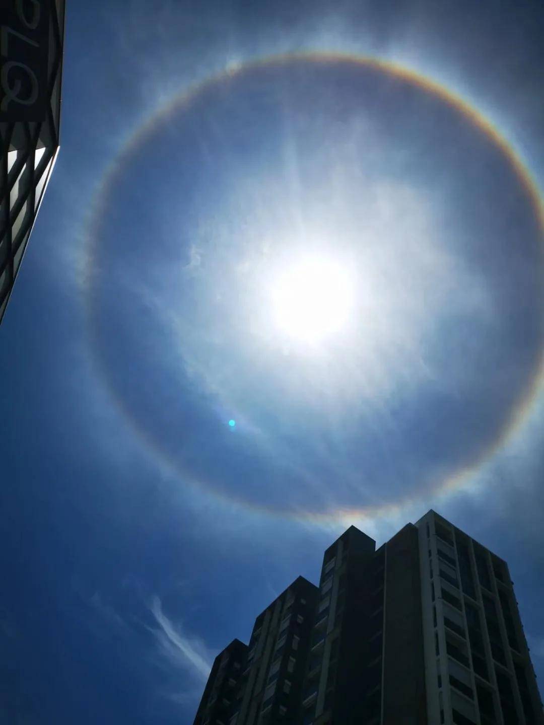 异象|突发!新加坡天降异象,绝美日晕刷屏了~(多图+视频)