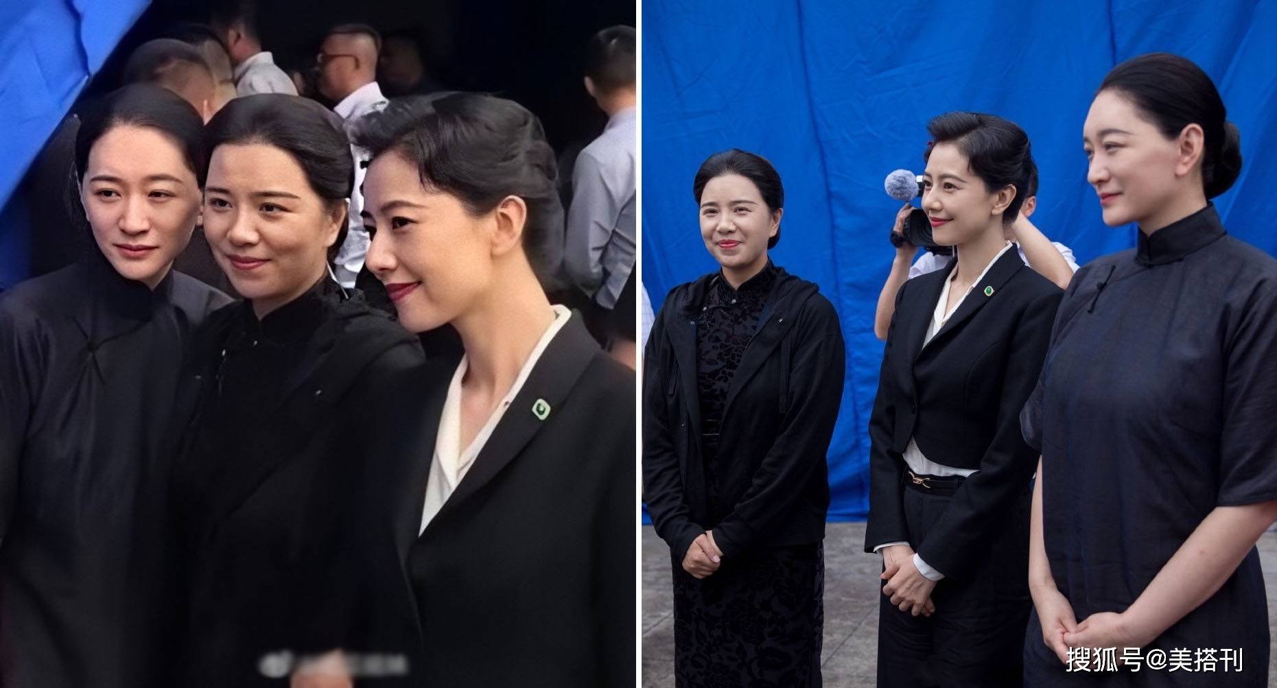 高圆圆|高圆圆李小冉罕见同框，差4岁保养和气质完全不同，李小冉胖了？