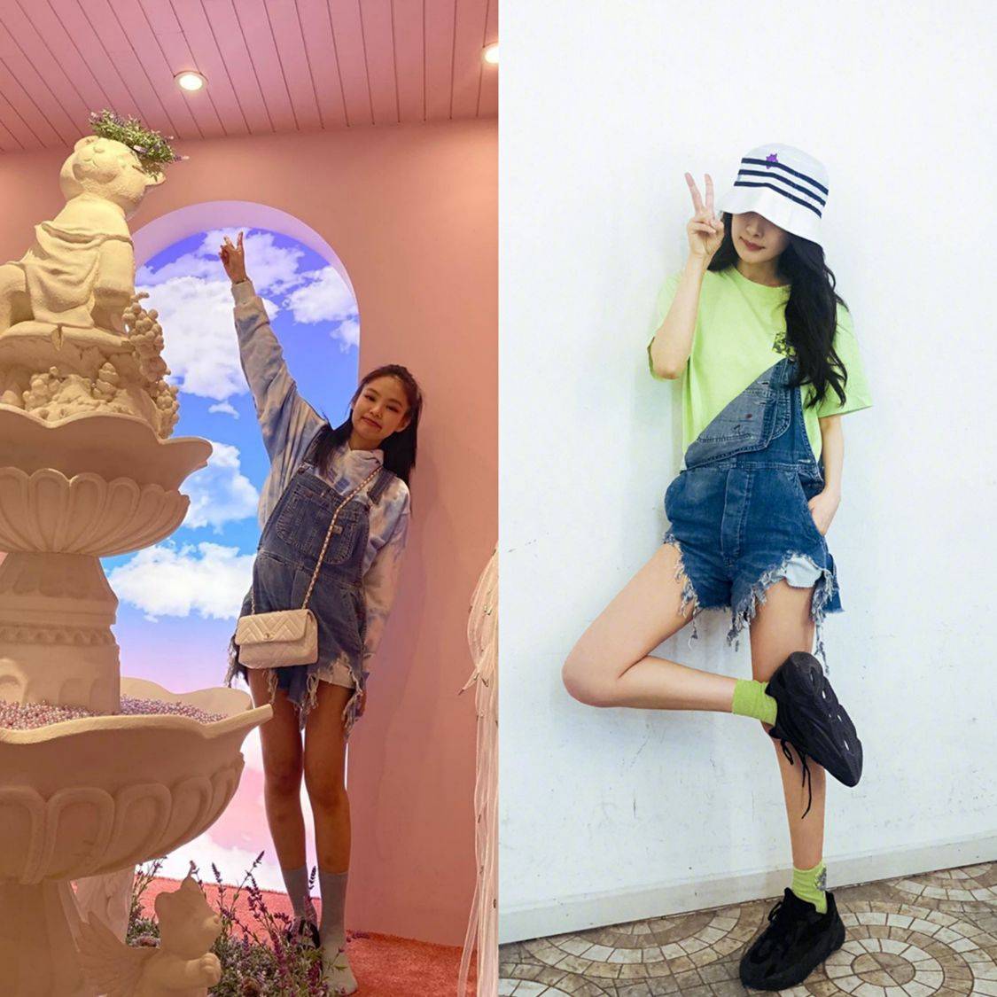 虞书欣|与人间香奈儿Jennie撞衫?虞书欣张雨绮一淑女一明艳,她略稚嫩