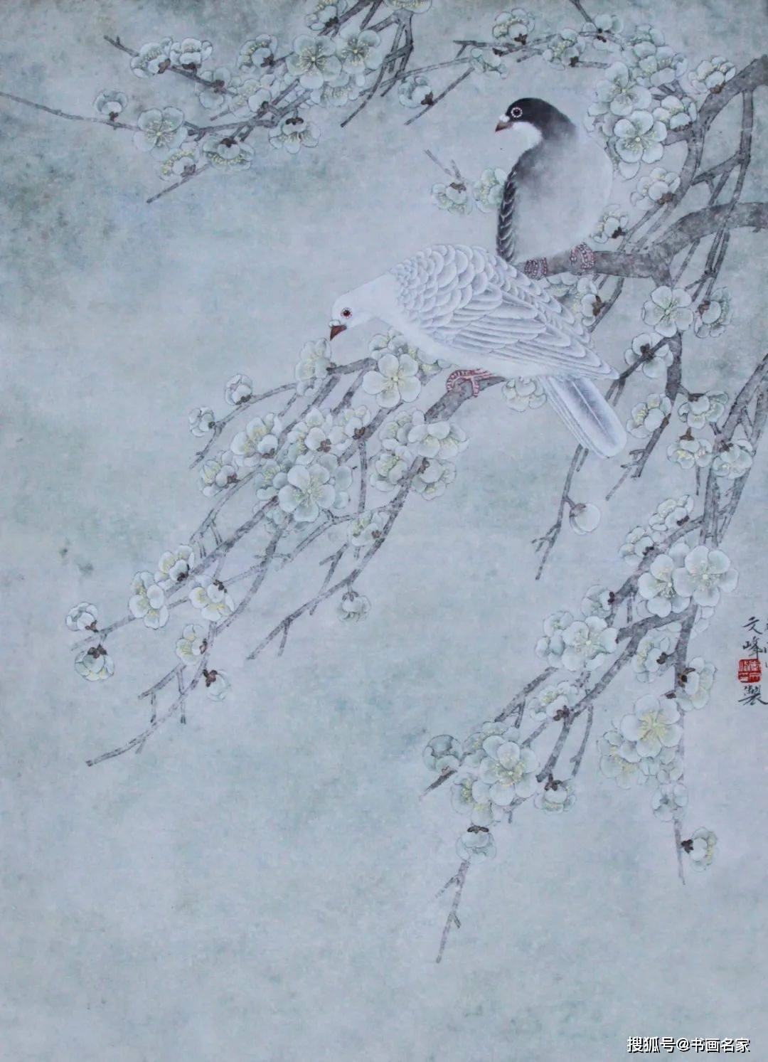 x30cm《扇面山水》尺寸:60x30cm《扇面山水》尺寸:60x30cm《雪