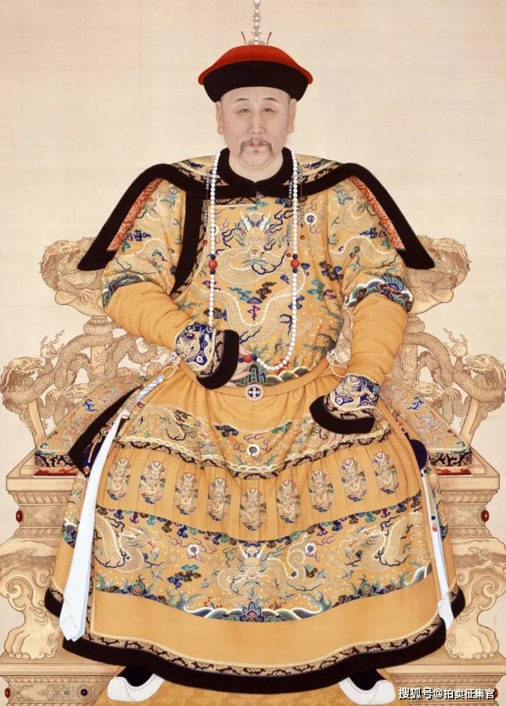 雍正皇帝画像