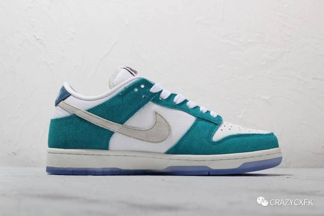 耐克nike dunk sb road sign 蒂夫尼蓝涡轮绿板鞋 cz6501-101