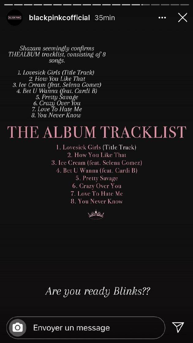 BLACKPINK确认和卡迪-B合作新歌 专辑将于10月2日发行