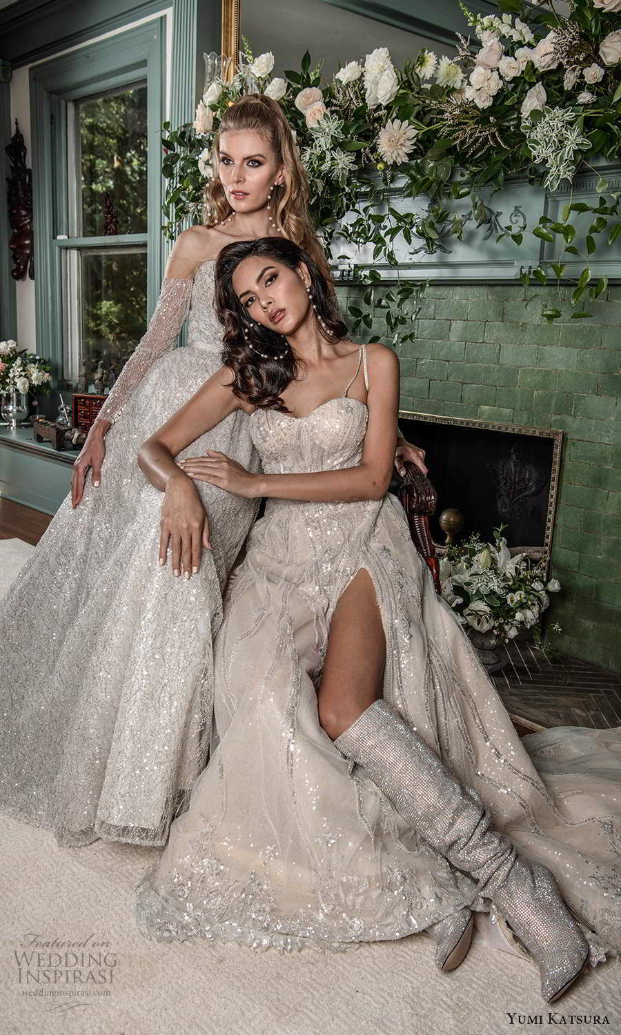 &quot|Yumi Katsura2021＂Ravishing&Resilient＂秋季婚纱系列 提升女人身体的自然美感