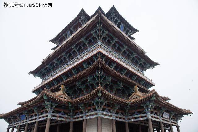 古诗而|四大名楼之一的鹳雀楼，曾消失700多年，因古诗而扬名