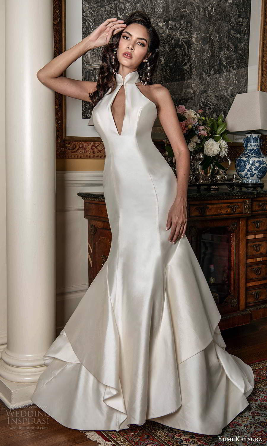 &quot|Yumi Katsura2021＂Ravishing&Resilient＂秋季婚纱系列 提升女人身体的自然美感