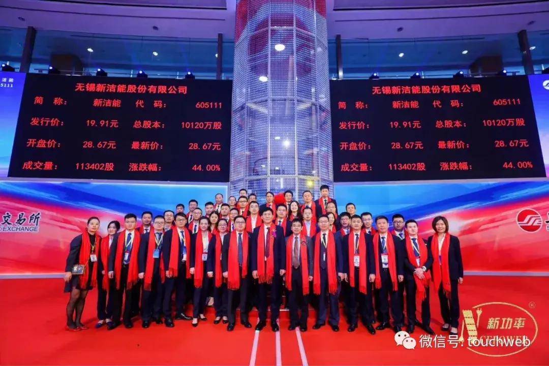 上交所|新洁能上交所上市：市值29亿 达晨与上海贝岭为股东