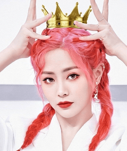 喻言|The9成员戴皇冠，虞书欣暗黑，喻言中性风，看到许佳琪：反差萌！