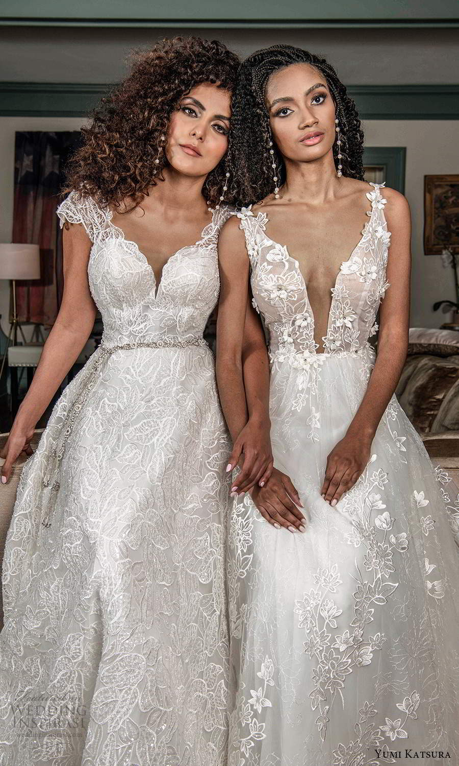 &quot|Yumi Katsura2021＂Ravishing&Resilient＂秋季婚纱系列 提升女人身体的自然美感