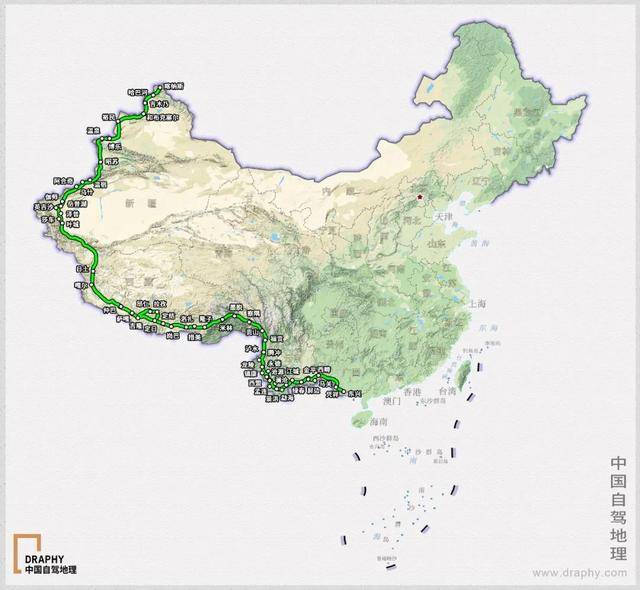 9300公里,这条东西边境大走廊,即将引爆自驾圈!|中国自驾地理