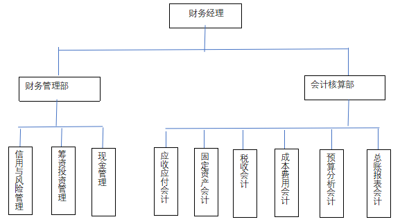 财务部组织架构设计