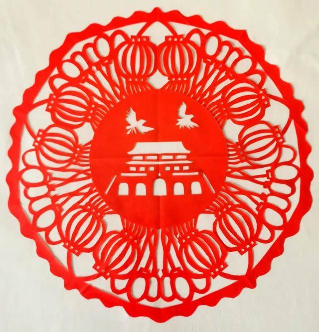 剪纸里的祝福丨东营市寄情中秋61献礼国庆剪纸作品网络展