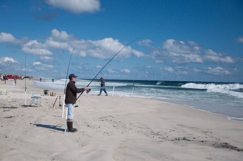 海钓远投钓点选择,冲浪钓钓点选择,surf fishing钓鱼