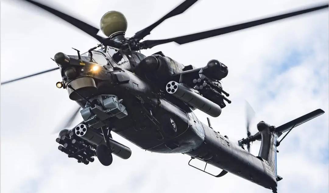 米28直升机被誉为"毛熊"版阿帕奇,足见"浩劫哥"非浪得