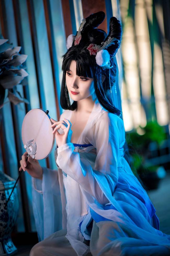 王者cosplay漏水,迪士尼cosplay cos:王者荣耀,嫦娥如梦令