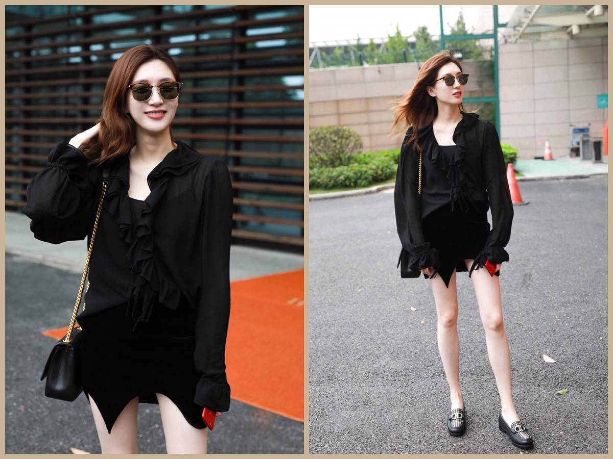 女生|江疏影生图引热议，这腿细得太不真实了，哪个女生看了不嫉妒？