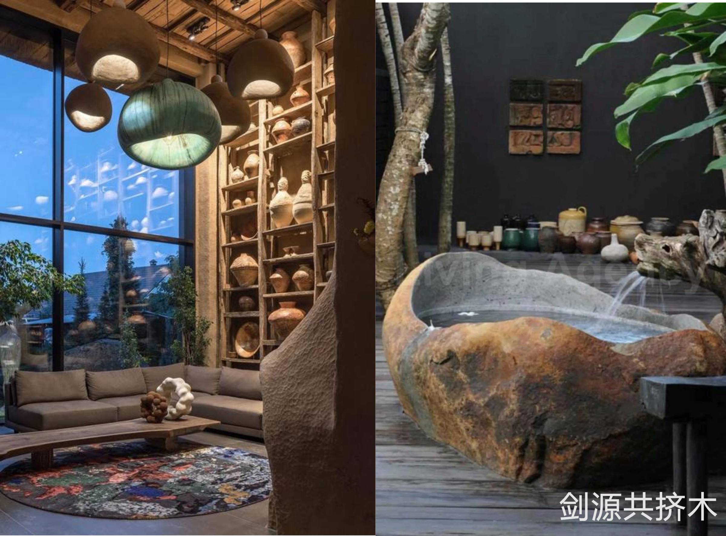 一种充满岁月感的美-侘寂｜剑源共挤木_美学