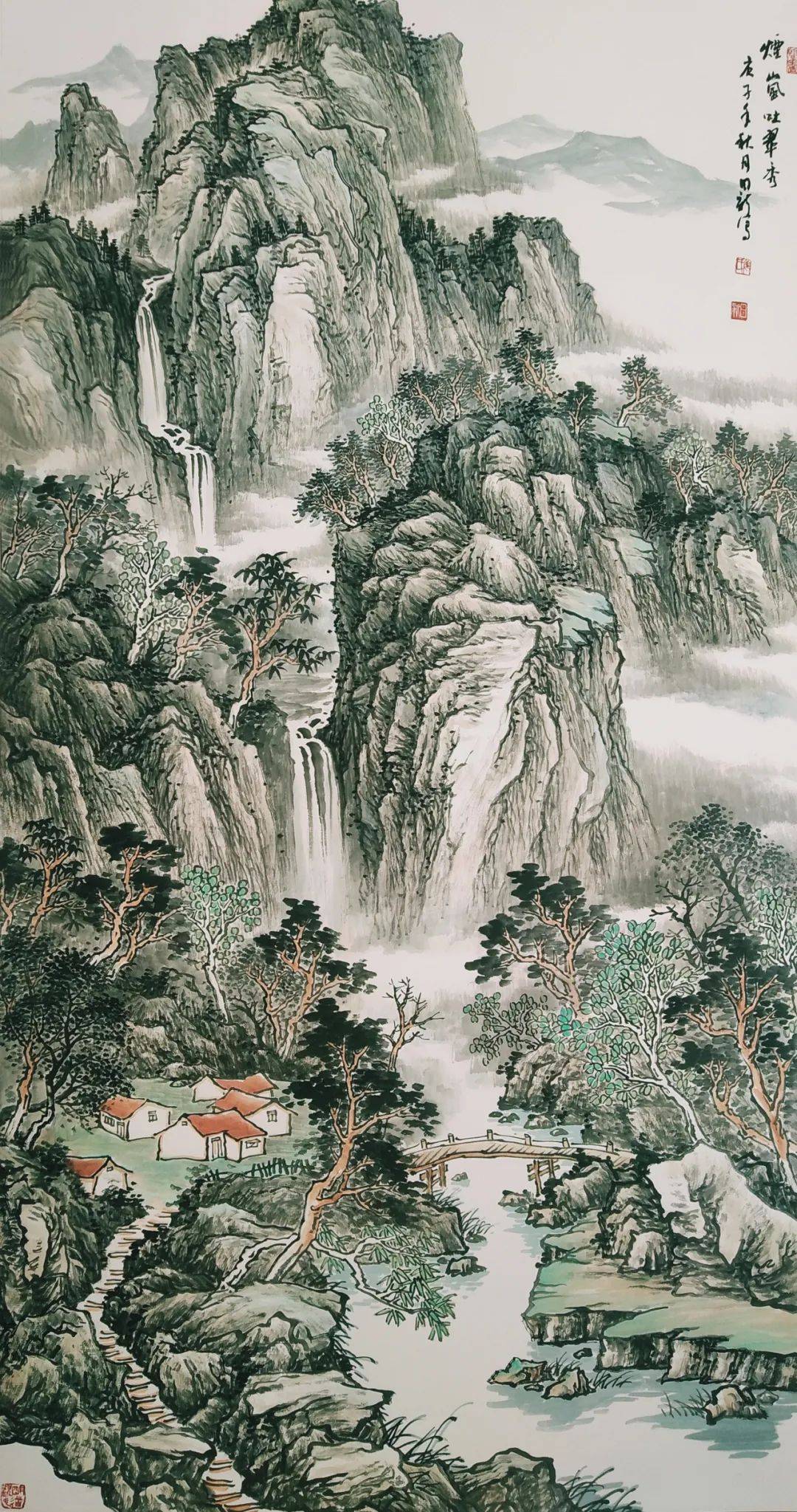 画廊推荐画家姜日新笔墨写山水丹青悟人生