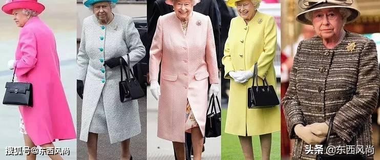 女王|94岁女王个人风格极其鲜明，不论穿什么颜色，总是搭同一款包包