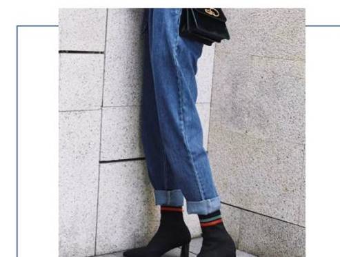 款式|抱怨靴子太磨脚？这双袜靴材质轻柔造型百搭，让你双脚踩地新体验