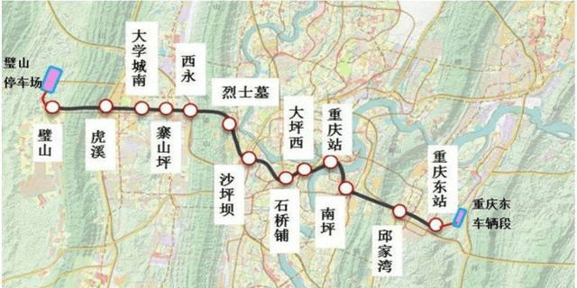 喜讯!重庆27号轨道线来临,总长50公里,开创选用地下隧道先河
