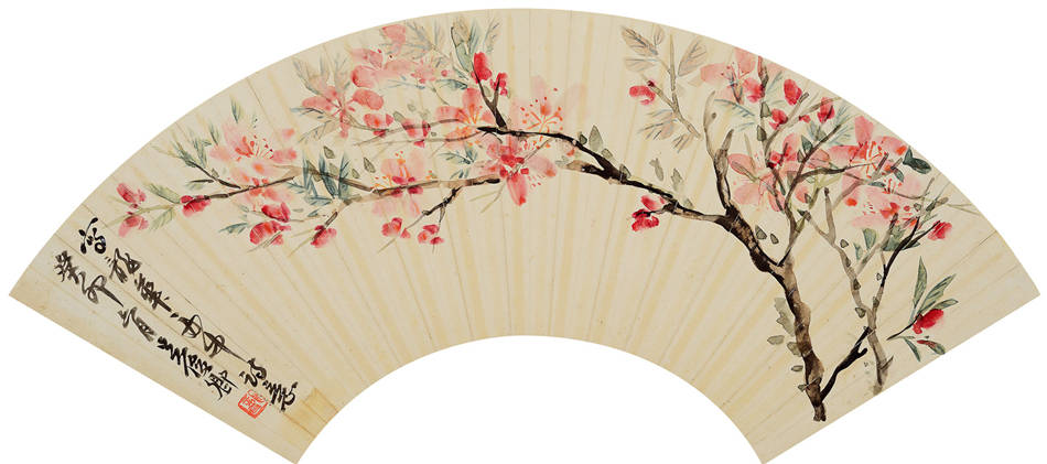 吴昌硕《灼灼其华》