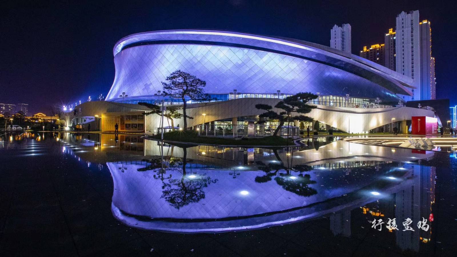宝鸡大剧院的夜景没看够?又一波美图来了