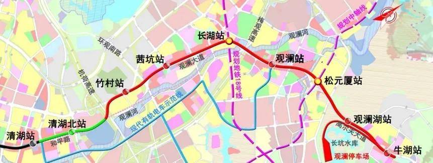 深圳地铁4号线三期开通时间公布以后去观澜更方便啦