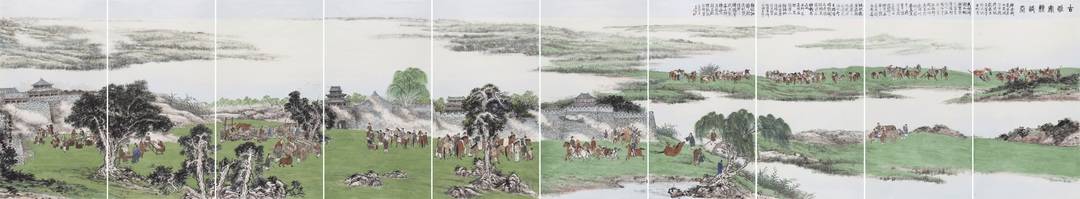 北京|描绘雄安美术作品国内巡展·历史卷——“画说雄安”北京展隆重开幕