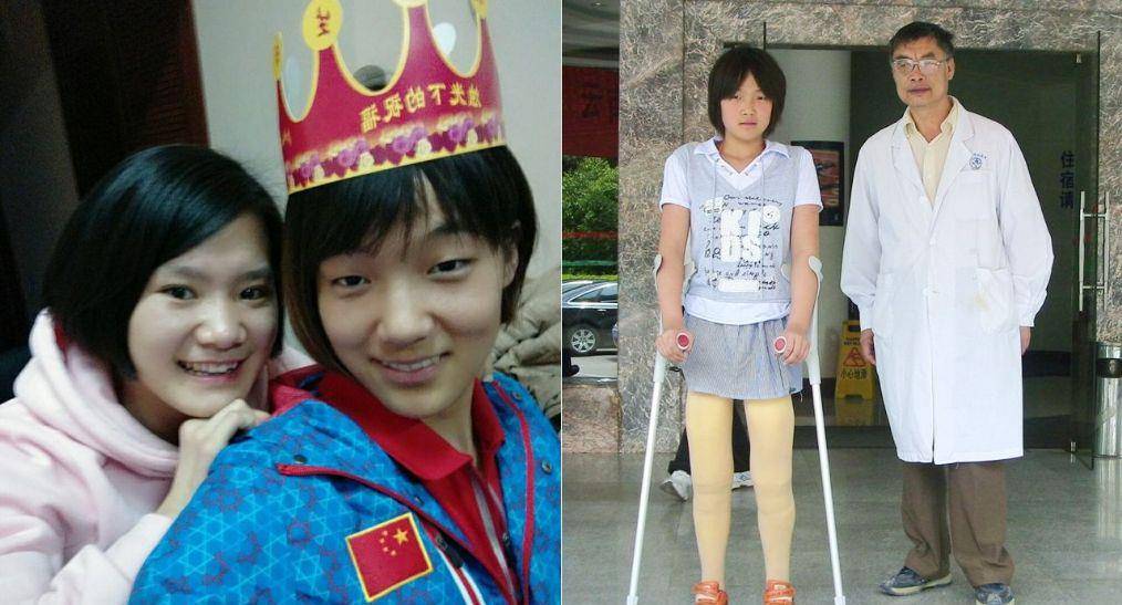 她失去双腿被称篮球女孩,后参加残奥会游泳项目,今逆袭成美女_钱红艳