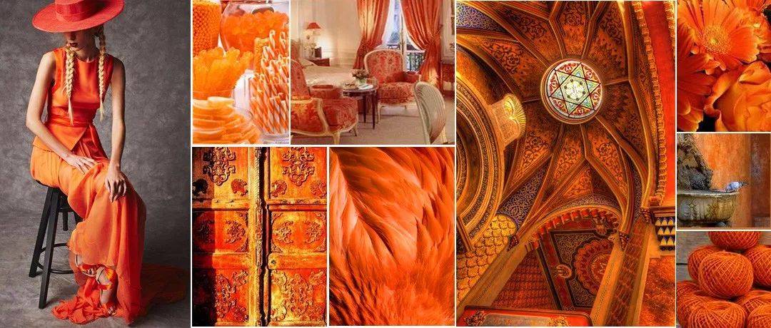 色彩|学会2种配色，轻松搭配时髦精最爱的橙色系家居！