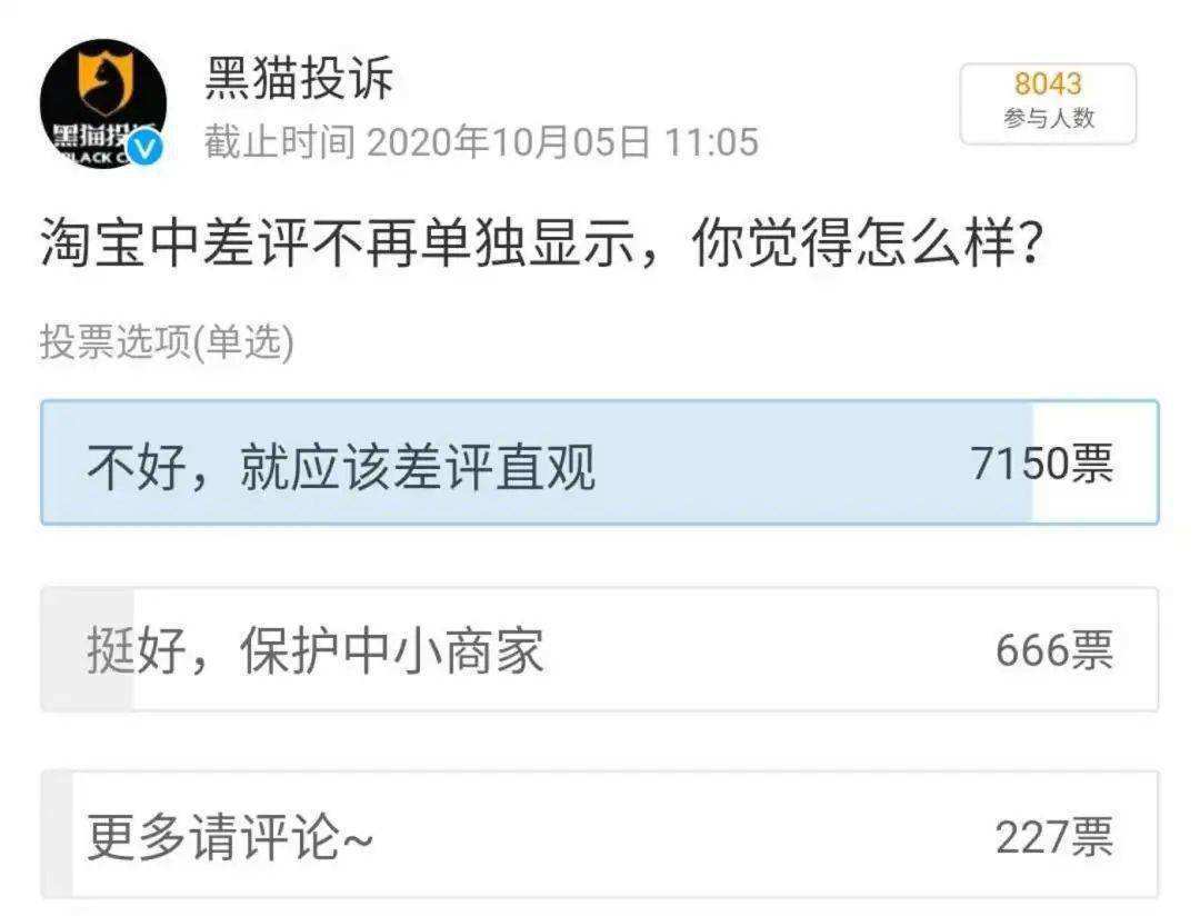 淘宝被打脸，中差评消失一月又回归，用户开心