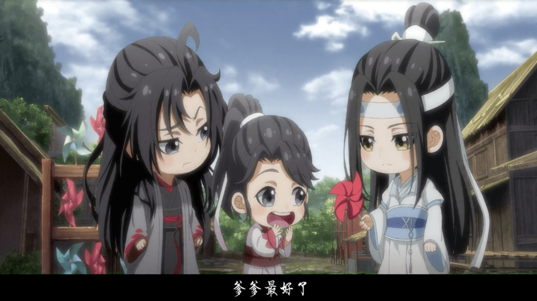 原创魔道祖师温苑叫羡羡阿娘魏婴当不了爹是因为没有蓝湛宠阿苑