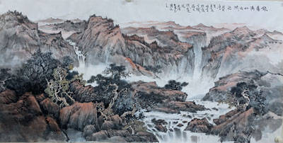 大山的生命一一当代山水名家贾天浩作品欣赏