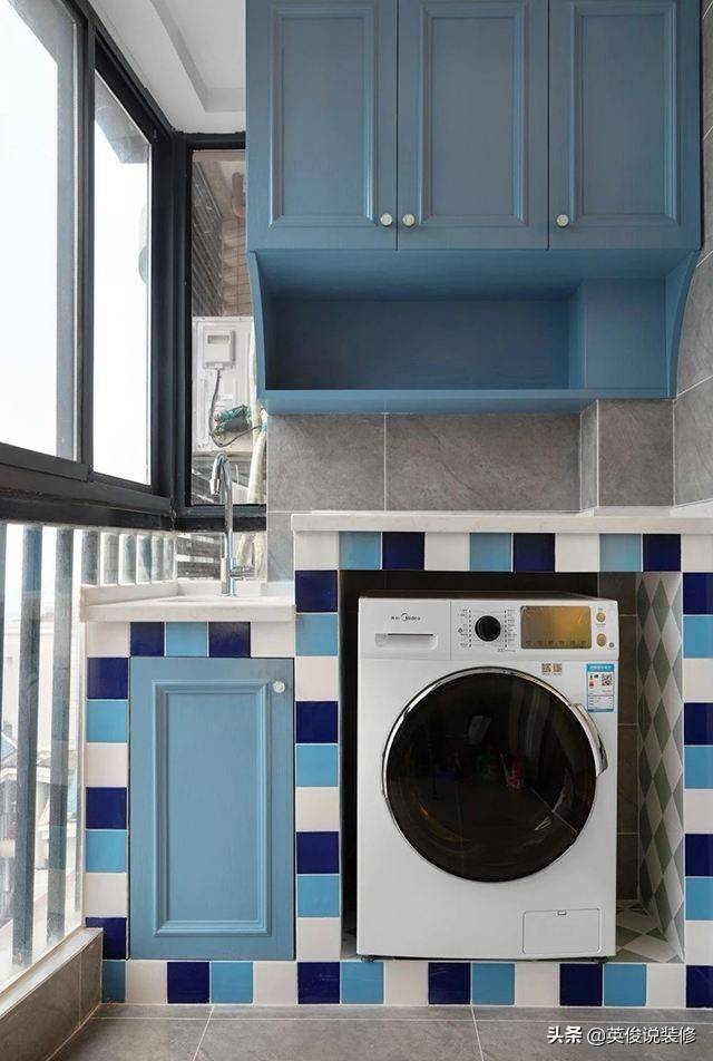 阳台装修设计 洗衣柜 图片 a6039b5593b94f5cb351bbe67884f61a.jpeg