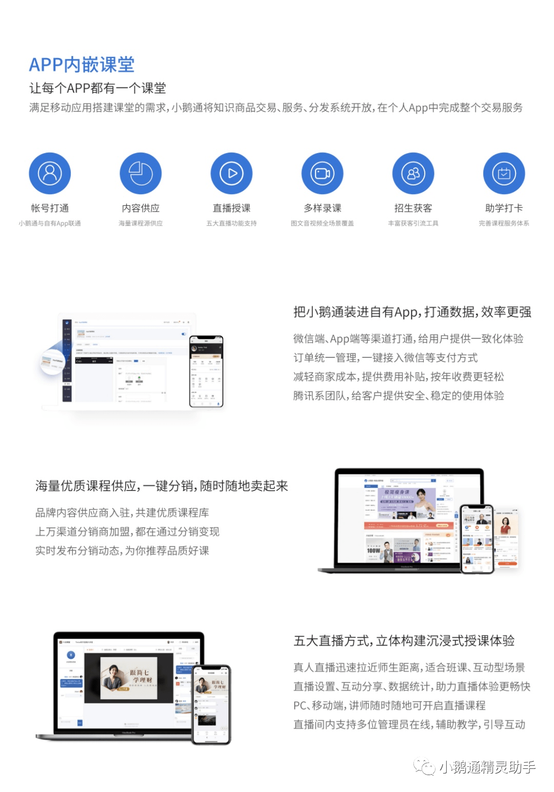 三分钟认识小鹅通