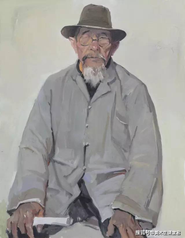 中国美院油画系主任:封治国 肖像系列作品