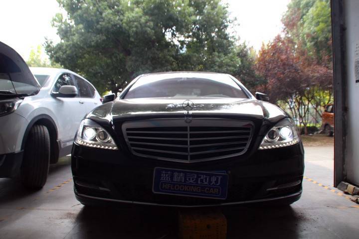 奔驰改灯案例:奔驰s350l车灯不亮怎么办?