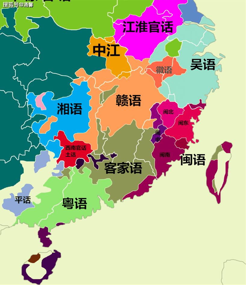 中国的主要语言和方言分布:你的家乡说的是什么话?