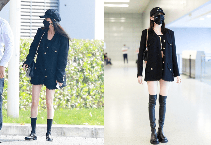 手术|杨幂关晓彤杠上了？撞衫尴尬就算了，还被网友喷做了直腿手术…