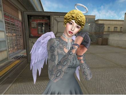 【cf】炽天使 天使之翼 天使光环 天使玩偶,这就是神圣天使套装