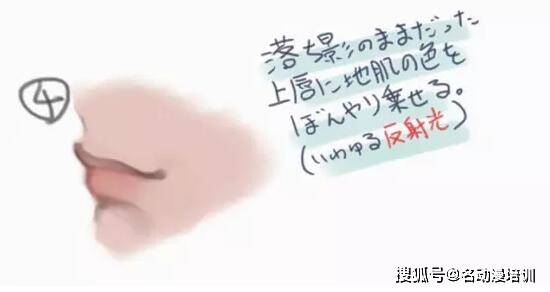 嘴唇|sai新手向厚涂教程