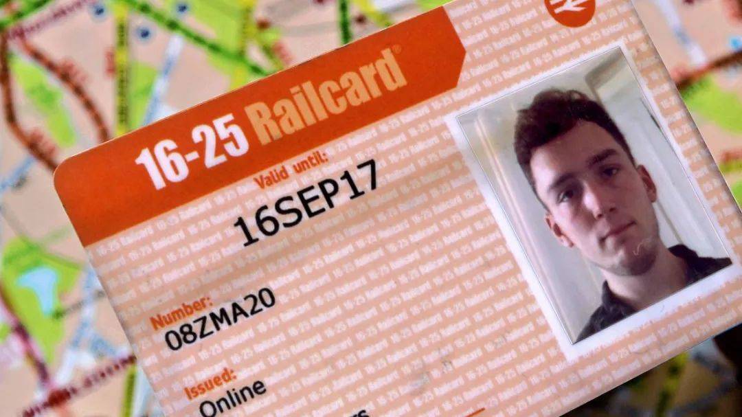 16-25 railcard | 在英国必备的青年火车卡