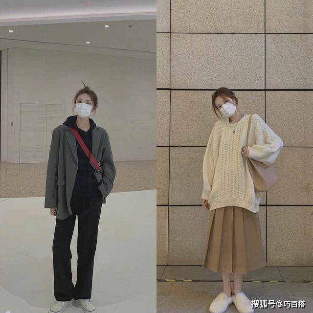 围巾|会穿搭的女生，基本款也能穿出优雅高级范，全因她们配饰搭配得好